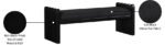 Sonia Velour Fur Fabric Upholstered Bench - Image 8
