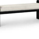Sonia Velour Fur Fabric Upholstered Bench