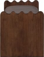 Sonia Velour Fur Fabric Upholstered Bench - Image 4