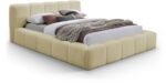 Carlin Chenille Fabric Upholstered Bed