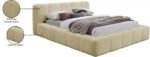 Carlin Chenille Fabric Upholstered Bed - Image 8