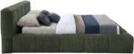 Carlin Chenille Fabric Upholstered Bed - Image 4