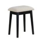 4565BK Dressing Table with Mirror - Image 4