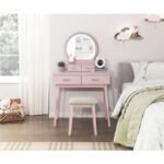 4565PK Dressing Table with Mirror - Image 7