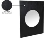 Optic Oak Wood Frame Mirror - Image 10