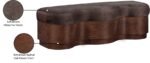 Savoy Velour Fur Fabric Upholstered Bench - Image 9