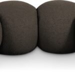 Apollo Boucle Fabric Upholstered Bench