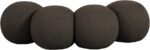 Apollo Boucle Fabric Upholstered Bench - Image 4