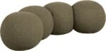 Apollo Boucle Fabric Upholstered Bench - Image 3
