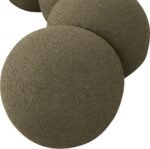 Apollo Boucle Fabric Upholstered Bench - Image 7