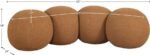 Apollo Boucle Fabric Upholstered Bench - Image 9