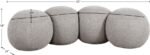 Apollo Boucle Fabric Upholstered Bench - Image 9