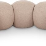 Apollo Boucle Fabric Upholstered Bench