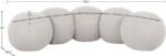 Apollo Boucle Fabric Upholstered Bench - Image 9