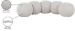 Apollo Boucle Fabric Upholstered Bench - Image 10