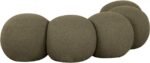 Apollo Boucle Fabric Upholstered Bench - Image 6