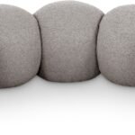 Apollo Boucle Fabric Upholstered Bench