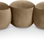 Apollo Velvet Upholstered Bench