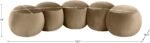 Apollo Velvet Upholstered Bench - Image 9