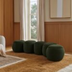 Apollo Velvet Upholstered Bench - Image 2