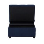 4615-F1 Lift Top Storage Bench with Pull-out Bed - Image 6