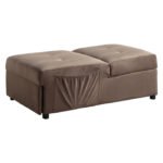4615-F2 Lift Top Storage Bench with Pull-out Bed - Image 2