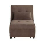 4615-F2 Lift Top Storage Bench with Pull-out Bed
