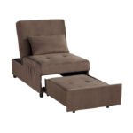 4615-F2 Lift Top Storage Bench with Pull-out Bed - Image 8