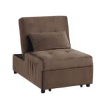4615-F2 Lift Top Storage Bench with Pull-out Bed - Image 7