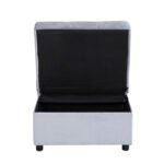 4615-F3 Lift Top Storage Bench with Pull-out Bed - Image 5