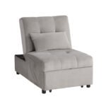 4615-F4 Lift Top Storage Bench with Pull-out Bed - Image 6