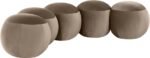 Apollo Velvet Upholstered Bench - Image 3