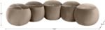 Apollo Velvet Upholstered Bench - Image 9