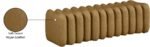 Atticus Vegan Leather Upholstered Bench - Image 8
