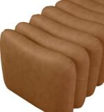 Atticus Vegan Leather Upholstered Bench - Image 5
