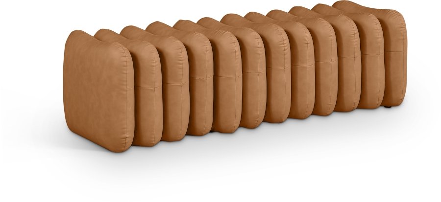 46196.jpg Atticus Vegan Leather Upholstered Bench - Image 1