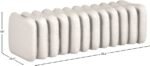 Atticus Vegan Leather Upholstered Bench - Image 7