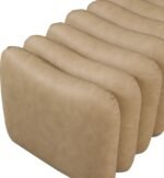 Atticus Vegan Leather Upholstered Bench - Image 5