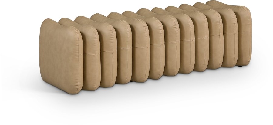 46199.jpg Atticus Vegan Leather Upholstered Bench - Image 1