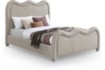 Gavin Chenille Fabric Upholstered Bed