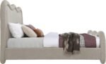 Gavin Chenille Fabric Upholstered Bed - Image 4