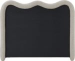 Gavin Chenille Fabric Upholstered Bed - Image 5