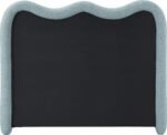 Gavin Chenille Fabric Upholstered Bed - Image 5