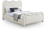 Gavin Chenille Fabric Upholstered Bed