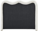 Gavin Chenille Fabric Upholstered Bed - Image 5