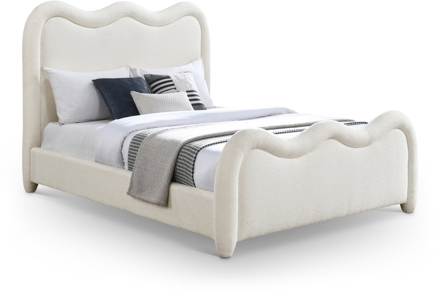 47777.jpg Gavin Chenille Fabric Upholstered Bed - Image 1