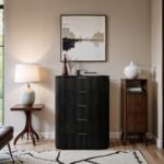 Astrid Solid Wood And Oak Veneer Chest - Image 2