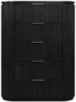Astrid Solid Wood And Oak Veneer Chest - Image 3