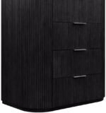 Astrid Solid Wood And Oak Veneer Chest - Image 7