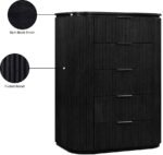 Astrid Solid Wood And Oak Veneer Chest - Image 14